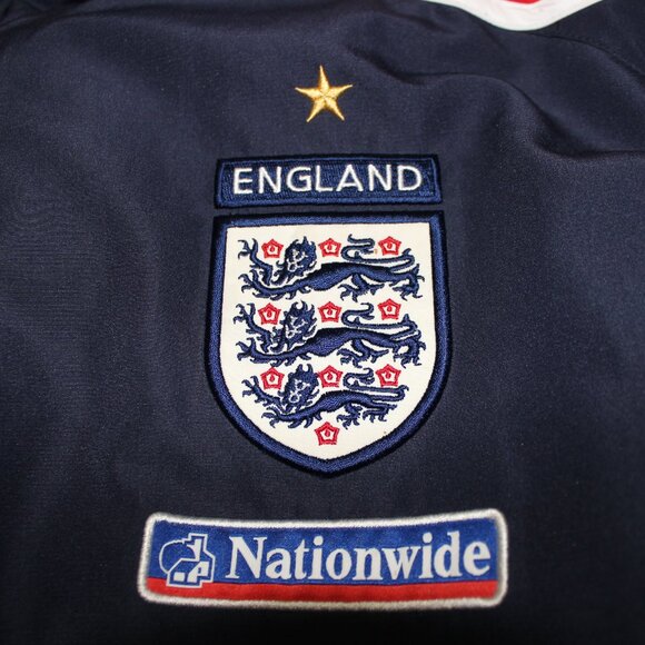 3/$188❤️unworn Umbro ENGLAND 2007-08 Track Top Jacket Windbreaker Embroidered - Picture 10 of 16